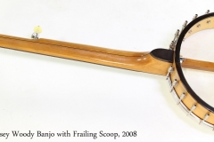 Mike Ramsey Woody Banjo with Frailing Scoop, 2008   Full Rear View