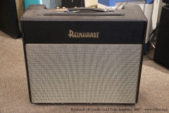 Reinhardt 18 Combo 1x12 Tube Amplifier, 2007 Full Front View