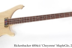 Rickenbacker 4004cii 'Cheyenne' MapleGlo, 2014 Full Front View