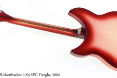 Rickenbacker 1997SPC Fireglo, 2000 Full Rear View