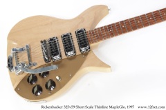 Rickenbacker 325v59 Short Scale Thinline MapleGlo, 1997 Top View