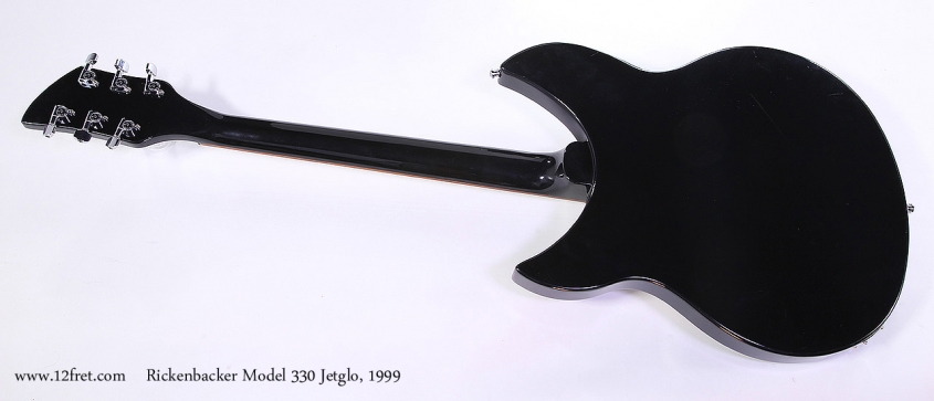 Rickenbacker Model 330 Jetglo, 1999 Full Rear View