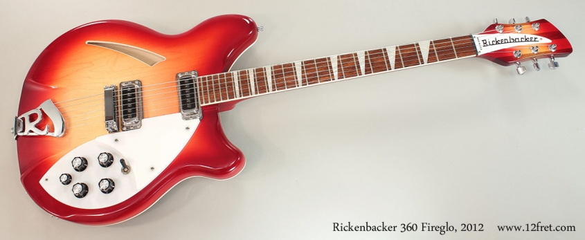 Rickenbacker 360 Fireglo, 2012 Full Front View