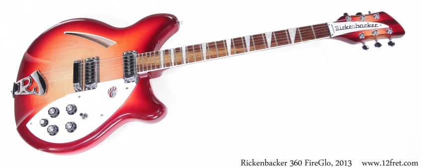 Rickenbacker 360 FireGlo, 2013 Full Front View