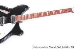 Rickenbacker Model 360 JetGlo, 2001 Full Front View