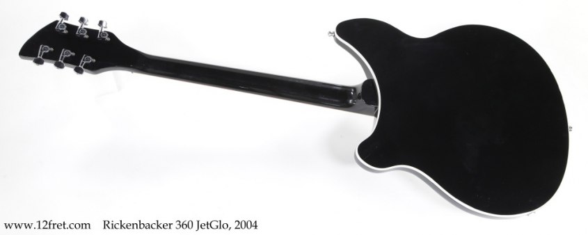 Rickenbacker 360 JetGlo, 2004 Full Rear View