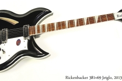 Rickenbacker 381v69 Jetglo, 2013 Full Front View