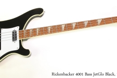 Rickenbacker 4001 Bass JetGlo Black, 1973 Full Front View