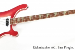 Rickenbacker 4001 Bass Fireglo, 1975 Full Front View