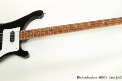 Rickenbacker 4003S Bass JetGlo, 2016  Full Front View