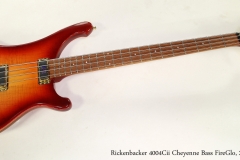 Rickenbacker 4004Cii Cheyenne Bass FireGlo, 2008  Full Front View