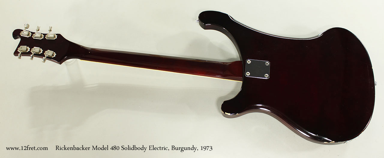 1973 Rickenbacker Model 480 Solidbody Electric Burgundy www