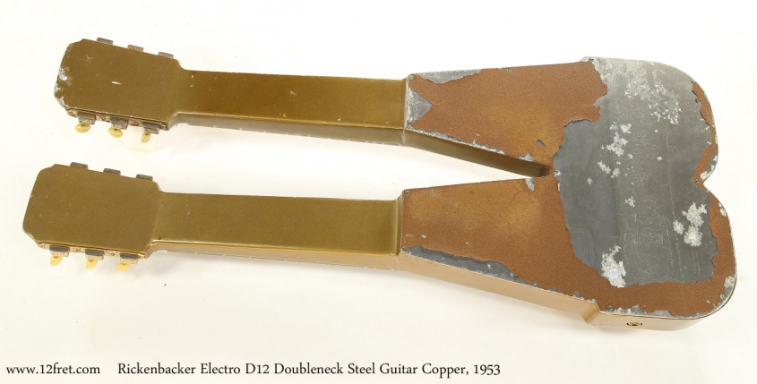 Rickenbacker Electro D12 Doubleneck Steel Guitar Copper, 1953   Full Rear VIew