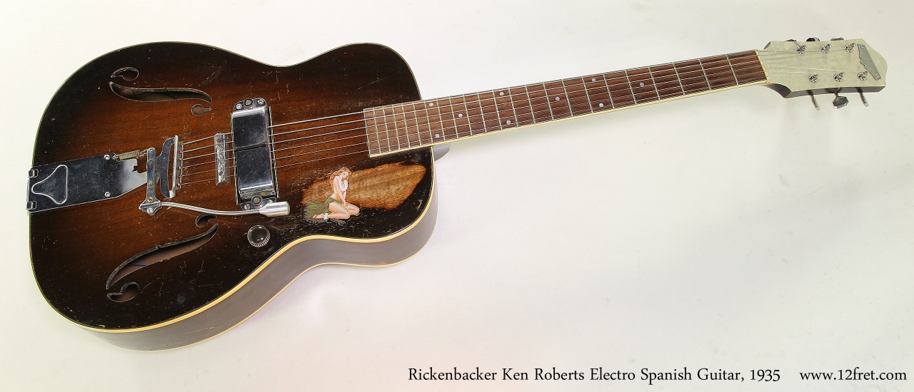 Rickenbacker Ken Roberts Electro Spanish Guitar, 1935  Full Front View