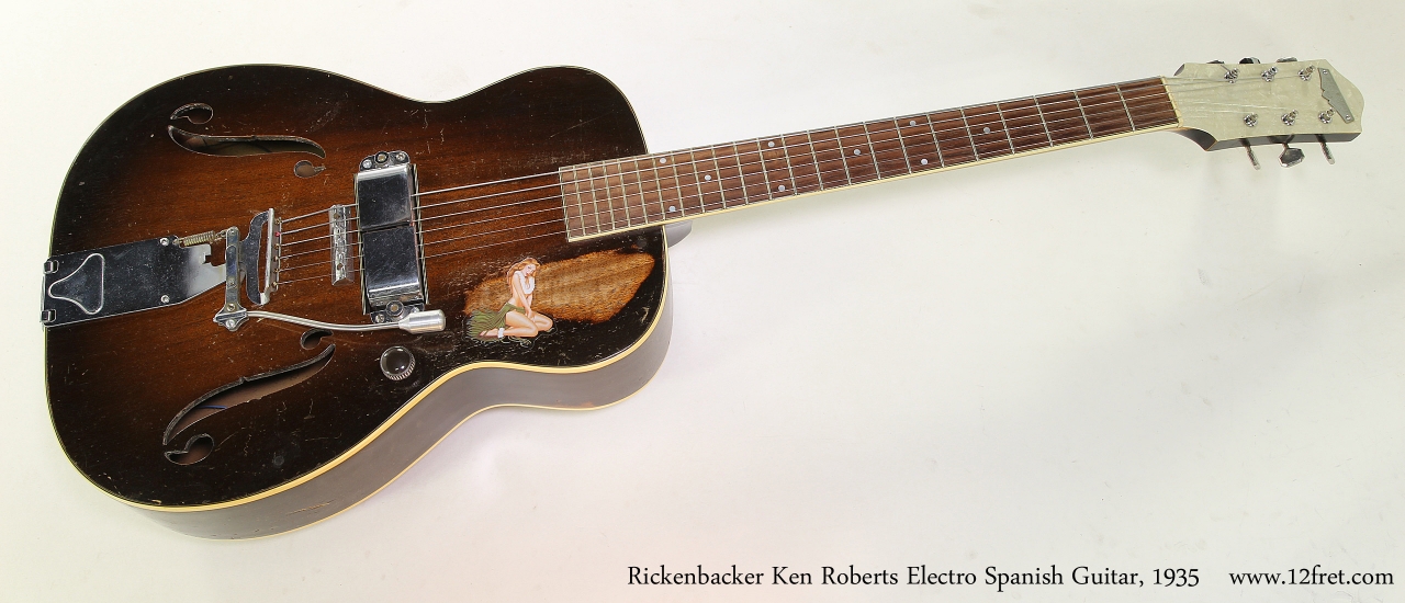 Rickenbacker Ken Roberts Electro Spanish Guitar 1935 www.12fret
