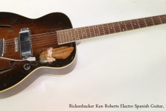 Rickenbacker Ken Roberts Electro Spanish Guitar, 1935  Full Front View