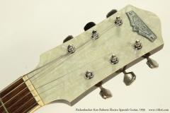 Rickenbacker Ken Roberts Electro Spanish Guitar, 1935  Head Front View