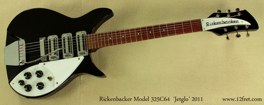 Rickenbacker 325c64 jetglo 2011 full front