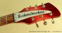 Rickenbacker 325 Fireglo 1974 head front