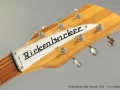 Rickenbacker 330 Natural 1974 head front