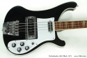 Rickenbacker 4001 Bass Jetglo 1973 top