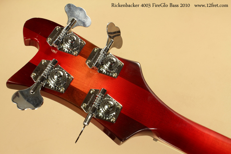 Rickenbacker 4003 Bass FireGlo 2010  head rear