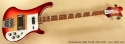 Rickenbacker 4003 Bass FireGlo 2010 full front view