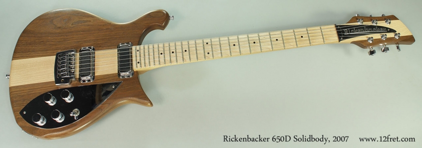 Rickenbacker 650D Solidbody, 2007 Full Front View