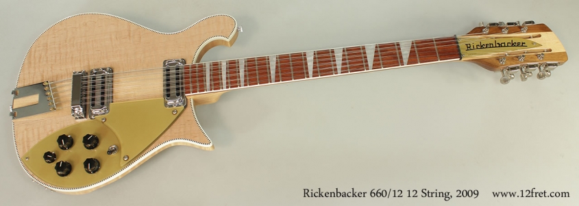 Rickenbacker 660/12 12 String, 2009 Full Front View