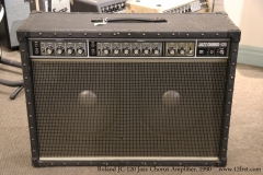 Roland JC-120 Jazz Chorus Amplifier, 1990   Full Front View