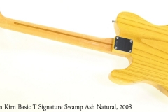 Ron Kirn Basic T Signature Swamp Ash Natural, 2008 Full Rear View