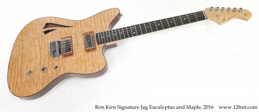 Ron Kirn Signature Jag Eucalyptus and Maple, 2016 Full Front View