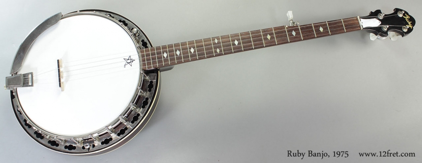 Ruby Banjo, 1975 Full Front View