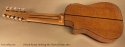 Edward Rusnak 10-String Alto Classical Guitar, 2012 full rear view