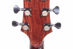 Ryan Paradiso Grand Concert Steel String Guitar, 2020 Head Rear View