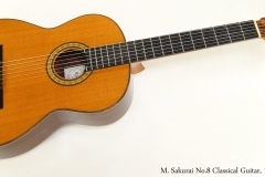 M. Sakurai No.8 Classical Guitar, 1977  Full Front View