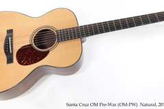 Santa Cruz OM Pre-War (OM-PW)  Natural, 2010 Full Front View