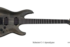 SchecterC-1Apocalypse-fullfront-TheTwelfthFret