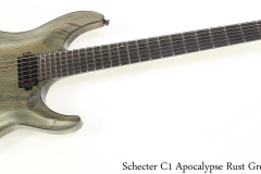 Schecter C1 Apocalypse Rust Grey, 2017 Full Front View