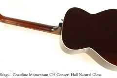 Seagull Coastline Momentum CH Concert Hall Natural Gloss Full Rear View