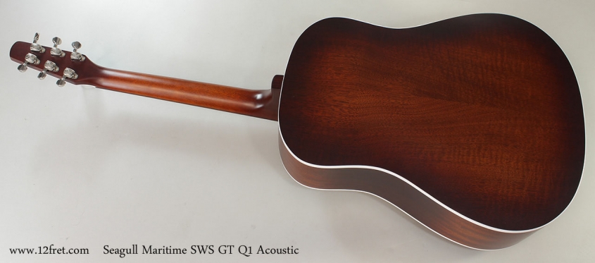 Seagull Maritime SWS GT Q1 Acoustic Full Rear View