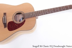 Seagull S6 Classic EQ Dreadnought Natural Full Front View