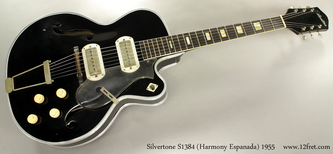 Silvertone S1384 Archtop 1955 full front view