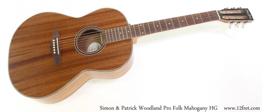 Simon & Patrick Woodland Pro Folk Mahogany HG Full Front View