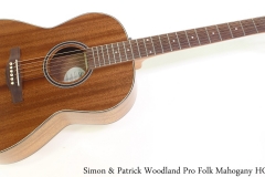 Simon & Patrick Woodland Pro Folk Mahogany HG Full Front View