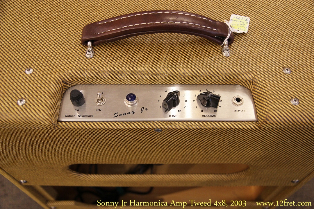 Sonny Jr Harmonica Amp Tweed 4x8, 2003 Controls View 2