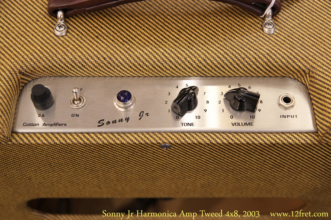 Sonny Jr Harmonica Amp Tweed 4x8, 2003 Controls View