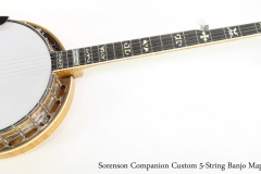 Sorenson Companion Custom 5-String Banjo Maple, 2017   Full Front View