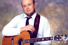 Stan Rogers Portrait with 1977 William Laskin Guitar