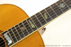Stan Rogers William Laskin Guitar, 1977  Fingerboard Banner Inlay View